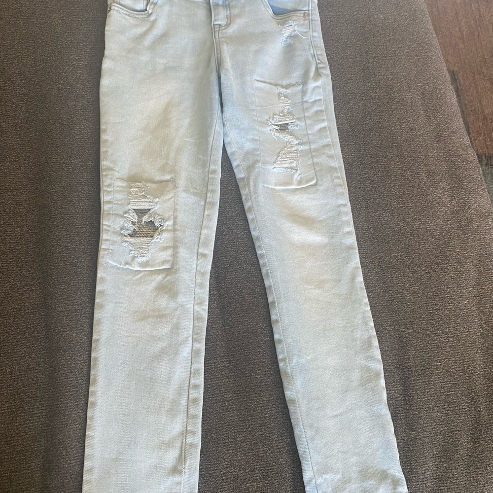 Girls cat and jack jeans size 8